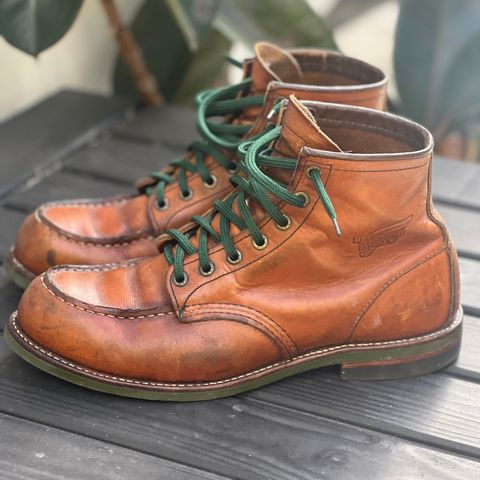 Red Wing 6-Inch Classic Moc in Unknown Leather