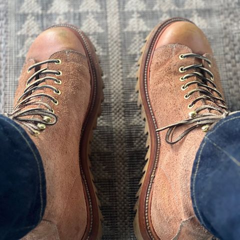 Unmarked Archie Boots in Unknown Natural Veg Tan