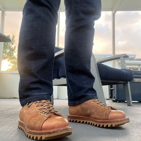 Unmarked Archie Boots in Unknown Natural Veg Tan