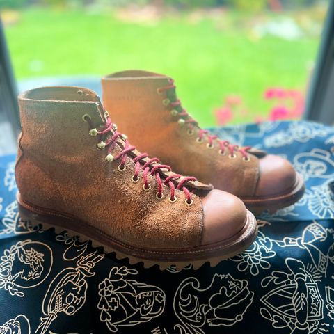 Unmarked Archie Boots in Unknown Natural Veg Tan