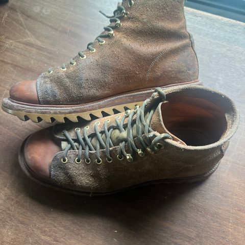 Unmarked Archie Boots in Unknown Natural Veg Tan