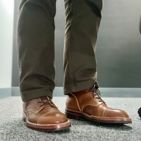 Onderhoud SVC03 Service Boot in Shiniki Shell Cordovan