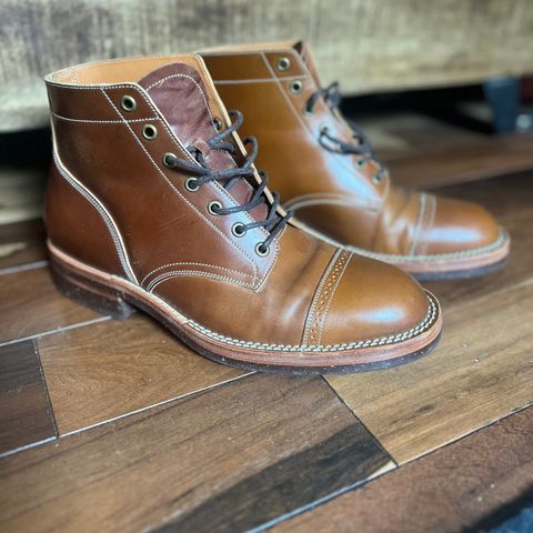 Onderhoud SVC03 Service Boot in Shiniki Shell Cordovan