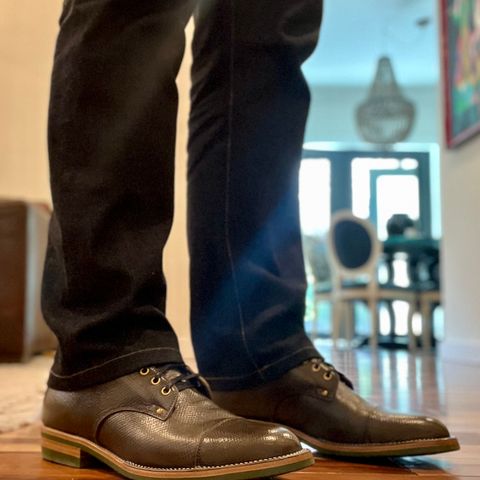 Iron Boots Type 1 in Weinheimer Green Hand-Dyed & Hand-Worn Calf