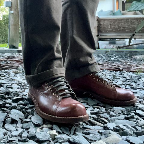 Julian Boots Monkey in Kangaroo Cognac