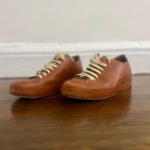 FEIT Classic lows in Maryam Natural Horsehide