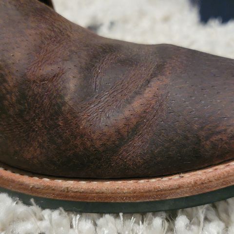 Oak Street Bootmakers Trench Boot in Dark Waxy Wild Boar