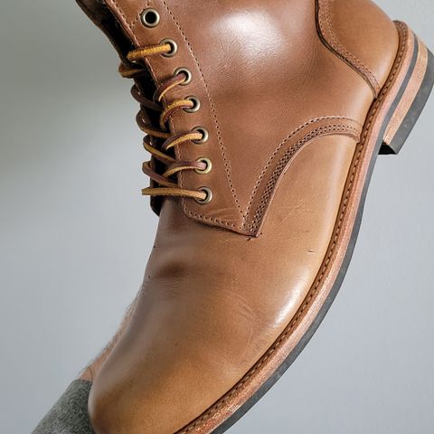 Search result thumbnail of Oak Street Bootmakers Trench Boot in Horween Natural Chromexcel