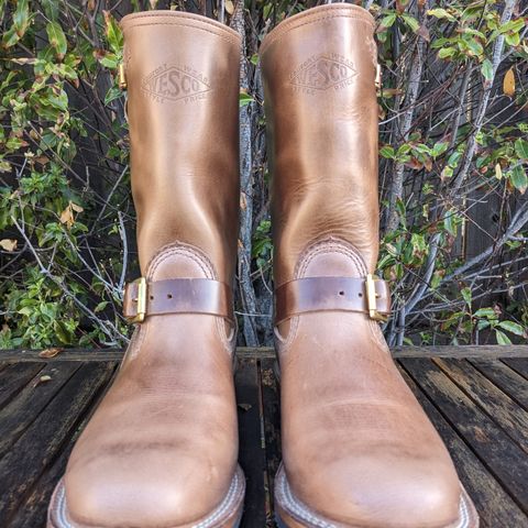 Wesco Mister Lou in Horween Natural Chromexcel