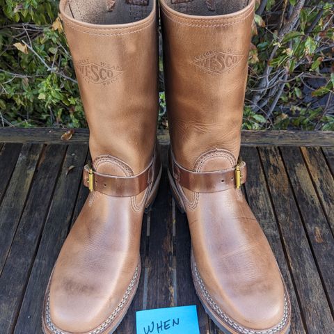 Wesco Mister Lou in Horween Natural Chromexcel