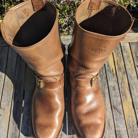 Wesco Mister Lou in Horween Natural Chromexcel