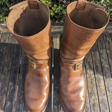 Wesco Mister Lou in Horween Natural Chromexcel