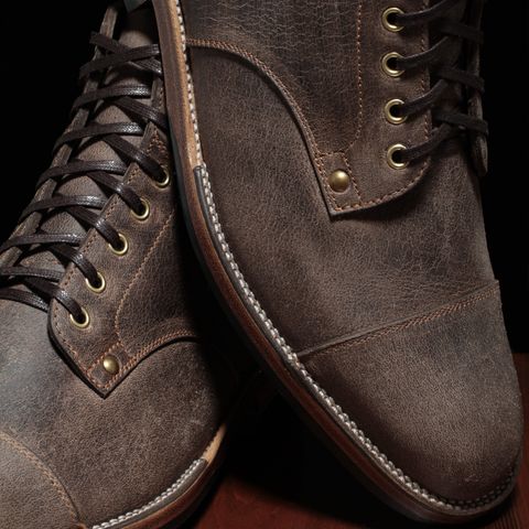 Iron Boots Type 1 in Gallun Charcoal Teton Stag