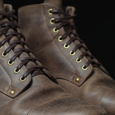 Iron Boots Type 1 in Gallun Charcoal Teton Stag
