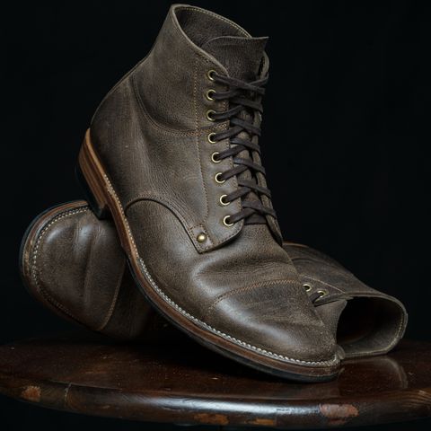 Iron Boots Type 1 in Gallun Charcoal Teton Stag