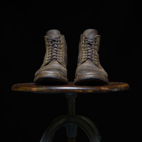 Iron Boots Type 1 in Gallun Charcoal Teton Stag