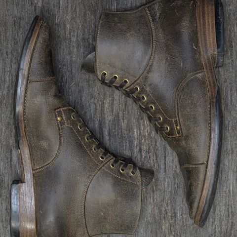 Iron Boots Type 1 in Gallun Charcoal Teton Stag
