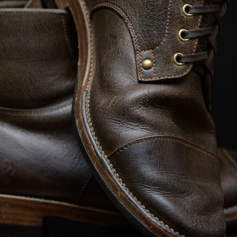 Iron Boots Type 1 in Gallun Charcoal Teton Stag