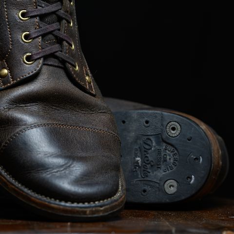 Iron Boots Type 1 in Gallun Charcoal Teton Stag