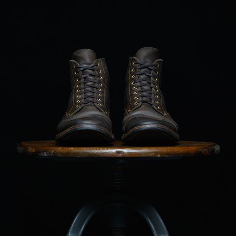 Iron Boots Type 1 in Gallun Charcoal Teton Stag