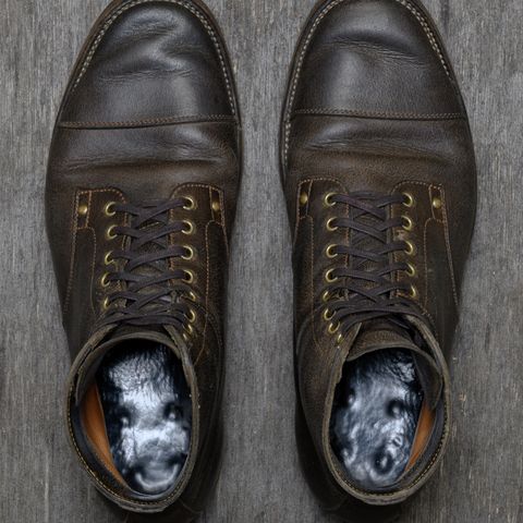 Iron Boots Type 1 in Gallun Charcoal Teton Stag