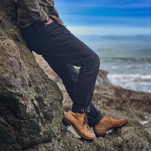 WM1978 French Army Boot in Tochigi Natural Roughout