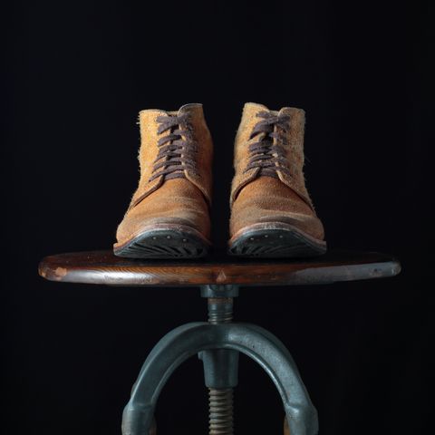 WM1978 French Army Boot in Tochigi Natural Roughout