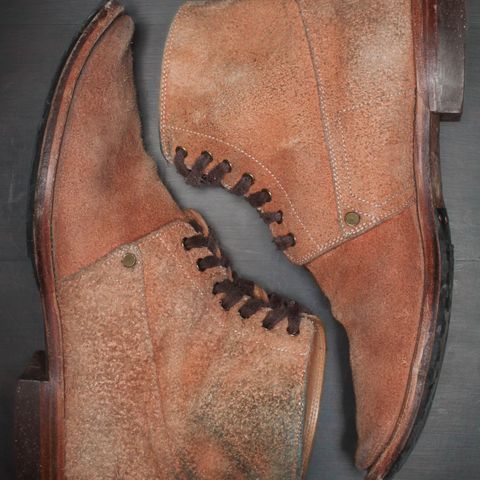 WM1978 French Army Boot in Tochigi Natural Roughout