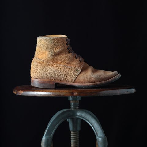 WM1978 French Army Boot in Tochigi Natural Roughout