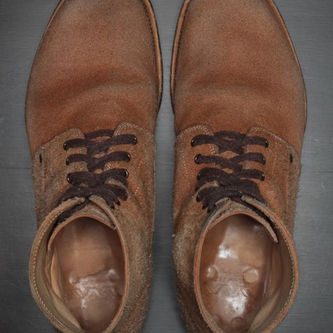 WM1978 French Army Boot in Tochigi Natural Roughout