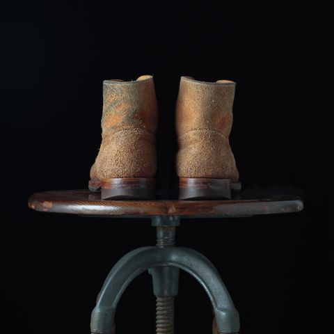 WM1978 French Army Boot in Tochigi Natural Roughout