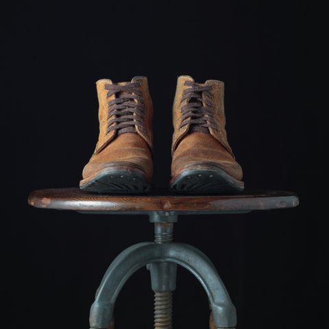 WM1978 French Army Boot in Tochigi Natural Roughout