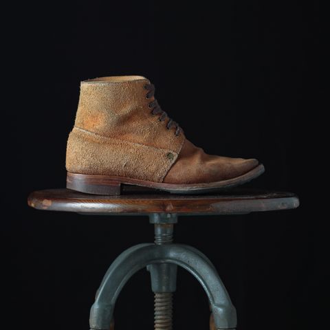 WM1978 French Army Boot in Tochigi Natural Roughout
