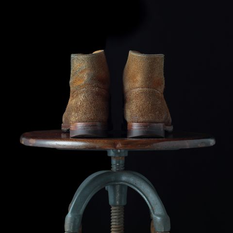 WM1978 French Army Boot in Tochigi Natural Roughout