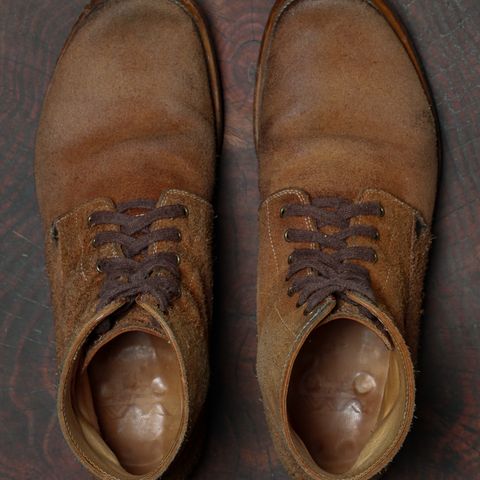 WM1978 French Army Boot in Tochigi Natural Roughout
