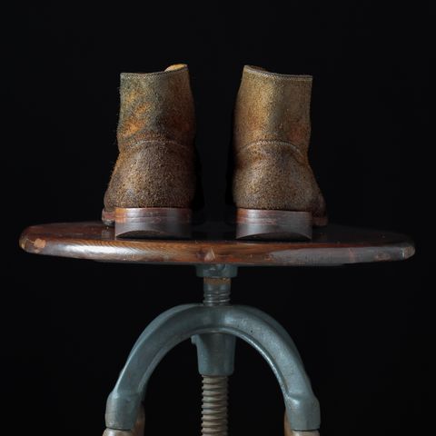 WM1978 French Army Boot in Tochigi Natural Roughout