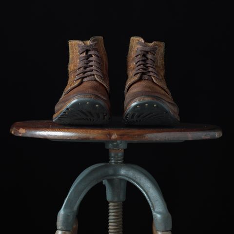 WM1978 French Army Boot in Tochigi Natural Roughout