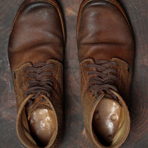 WM1978 French Army Boot in Tochigi Natural Roughout