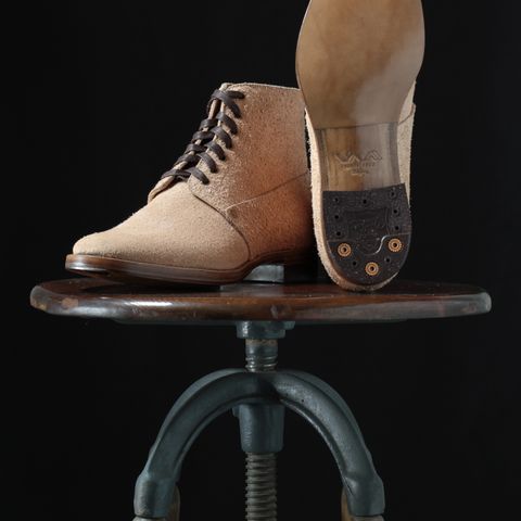 WM1978 French Army Boot in Tochigi Natural Roughout