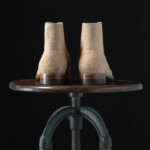 WM1978 French Army Boot in Tochigi Natural Roughout
