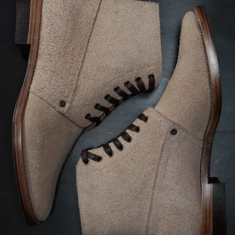 WM1978 French Army Boot in Tochigi Natural Roughout