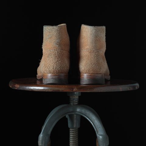 WM1978 French Army Boot in Tochigi Natural Roughout