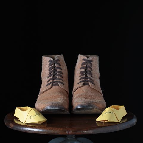WM1978 French Army Boot in Tochigi Natural Roughout
