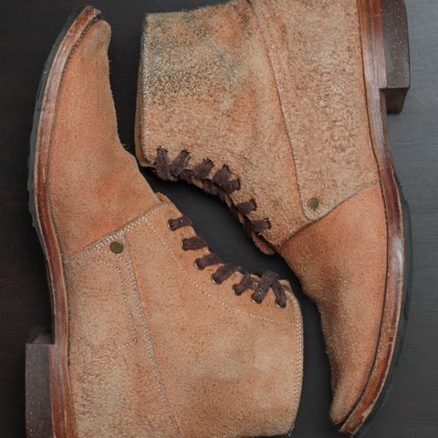 WM1978 French Army Boot in Tochigi Natural Roughout