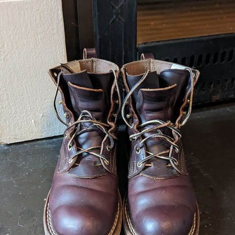 View photo of Nicks MTO in Wickett & Craig Chestnut Oiled Latigo