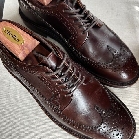 Grant Stone Longwing in Horween Crimson Chromexcel