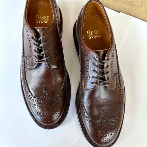 Grant Stone Longwing in Horween Crimson Chromexcel