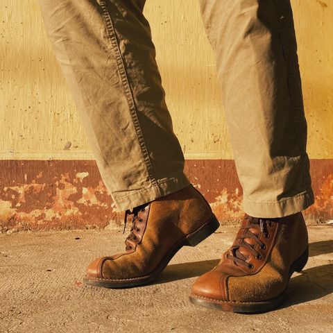 Red Wing 1920s Outing Boot in Horween Brown Chromexcel
