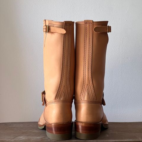 Wesco Boss Engineer Boot in Horween Natural Essex