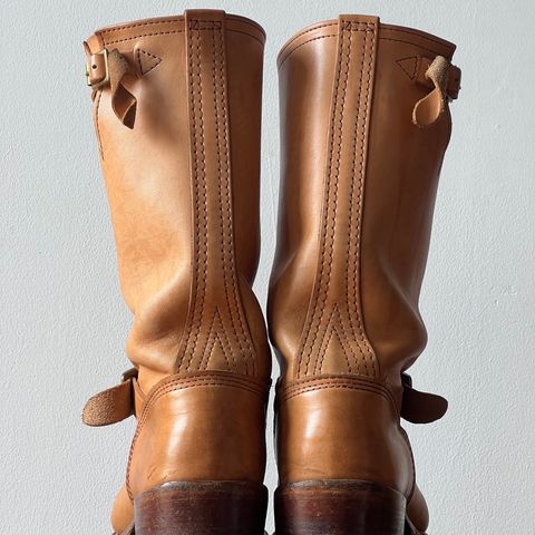 Wesco Boss Engineer Boot in Horween Natural Essex